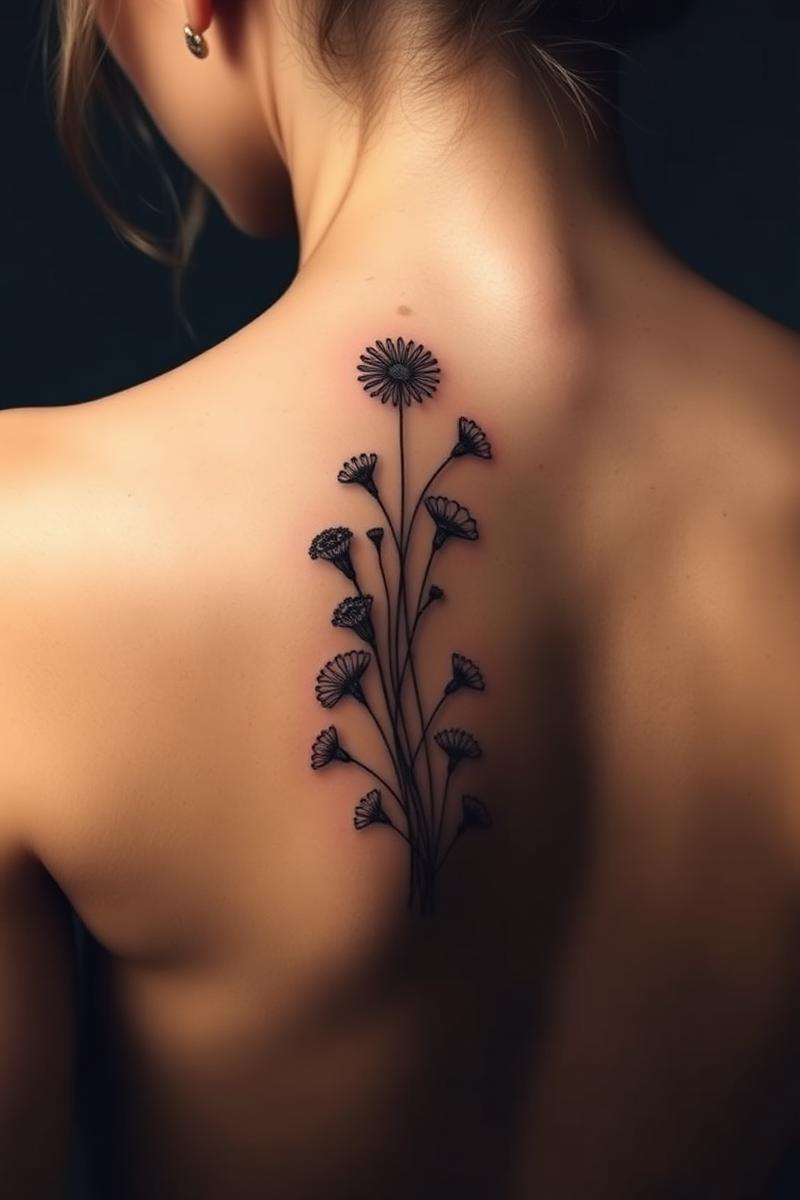 Wildflower Spine by Elena Vasari