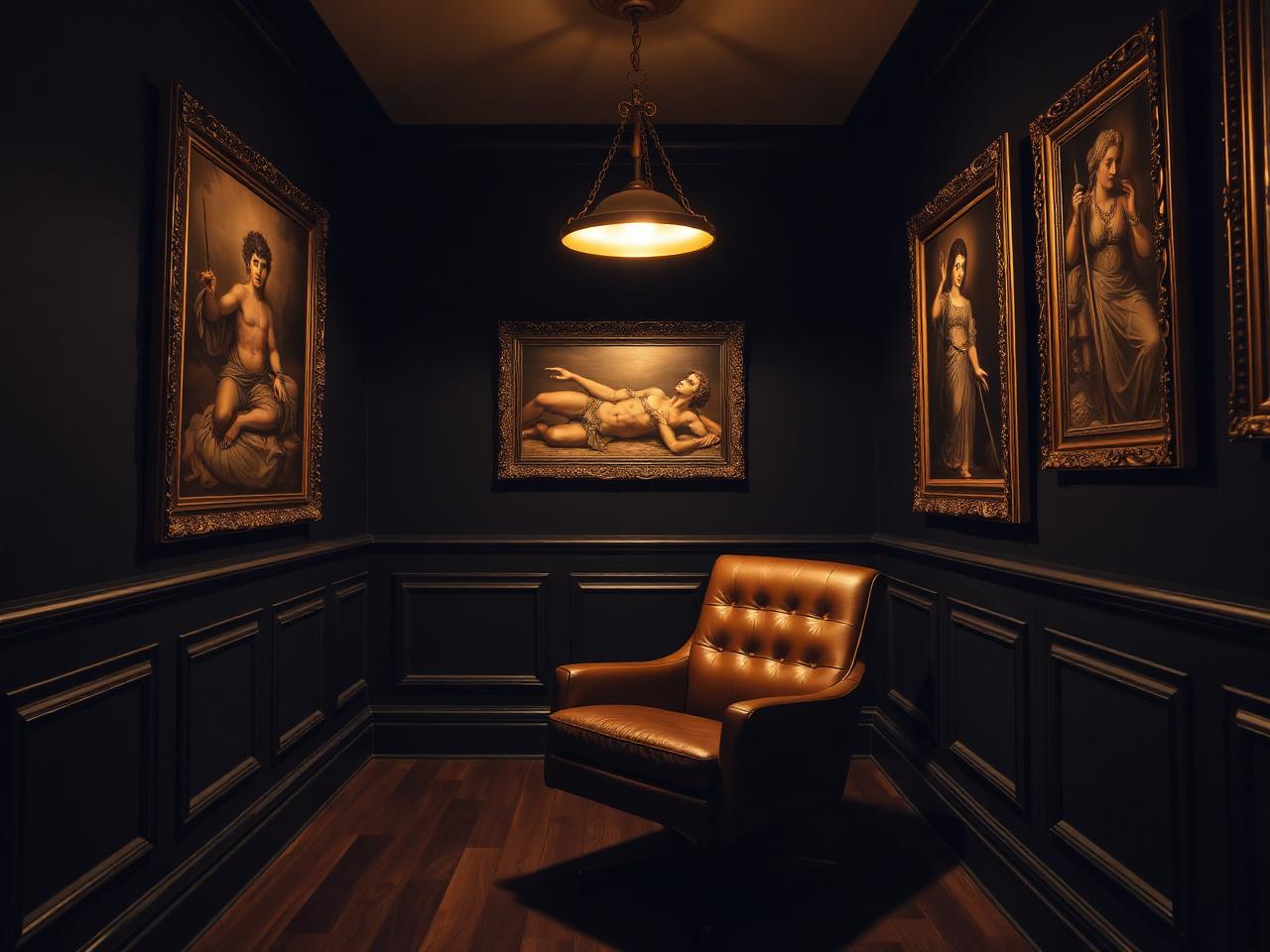 Interior of the D·Vinci private tattoo studio